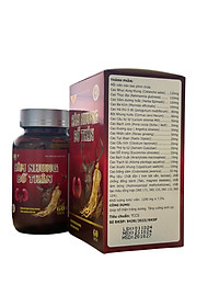 Sâm nhung bổ thận Kingphar, lọ 60 viên, tăng cường chức năng thận cho nam và nữ