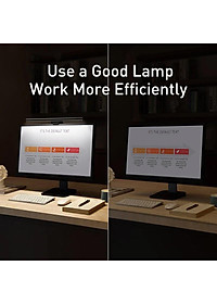 Đèn treo màn hình bảo vệ mắt Baseus i-Work Series -Hàng Chính Hãng
