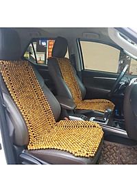 Lót đàn ghế ô tô hạt gỗ Bách Xanh - Mian .vn ( hình thật )