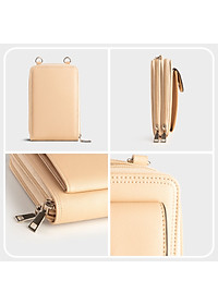 Túi Yuumy ( Thời trang nữ phối ngăn nắp gập mini - Túi đeo chéo da Seasand YN245 )