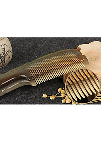 Lược sừng xuất Nhật (Size: M - 17cm) COH163 - Lược khía thon gọn đẹp ️- Chăm sóc tóc