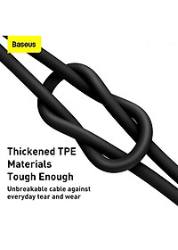 Cáp sạc nhanh Baseus Superior Series Type C 66W dùng cho Samsung, Huawei, Xiaomi, OPPO, Xiaomi,.. (6A/66W, 480Mbps, USB to Type-C, ABS+TPE, Fast Charging Data Cable )- Hàng chính hãng