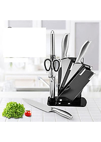 Bộ dao 6 món nhà bếp Nhật Bản siêu sắc bén cao cấp - Logo trên thân dao ngẫu nhiên - Chính hãng dododios - dao nhà bếp 5 món - bộ dao nhật nhà bếp