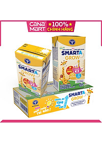 Thùng sữa nước Nutricare Smarta Grow dinh dưỡng cho trẻ thấp còi (110ml)