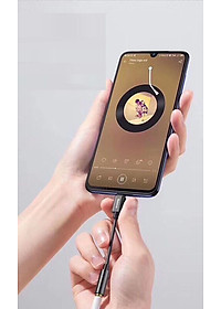 Jack chuyển Type C to 3.5 chính hãng Baseus chính hãng