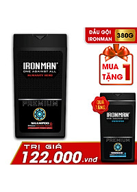 Combo 3 chai tắm gội 2in1 Iroman hương nước hoa cho nam thơm lâu ngăn giàu giảm rụng  705G