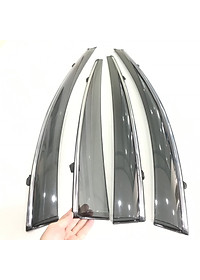 Bộ vè che mưa cao cấp viền mạ Crom dành cho xe Honda HR-V 2018-2019