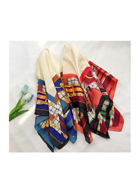 Khăn vuông lụa sang trọng mẫu mới quà tặng sang trọng cho bạn gái bạn trai - khăn cặp đôi - Quàng Cổ Nữ Đẹp - Buộc Tóc - Quấn Túi Xách- Làm Áo Yếm- Chùm đầu Cao Cấp