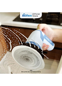 Máy Cọ Rửa Điện Cầm Tay Đa Năng Mifan K3 25W - Kèm 4 Đầu Chổi, Pin Sạc 2000mAh, Chống Nước IPX7, Tốc Độ 500rpm, Bảo Hành 12 Tháng