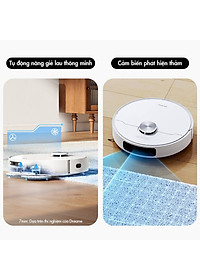 Robot Hút Bụi Lau Nhà Dreame L10 Prime Giặt Giẻ Tự Động 4000 Pa - Hàng Chính Hãng