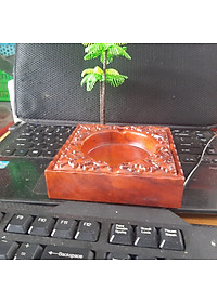 Gạt tàn thuốc gỗ hương khảm cao cấp siêu đẹp sang trọng