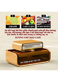 Nước hoa thơm dịu nhẹ, khử mùi cho xe ô tô