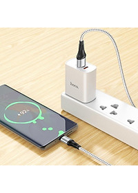 Cáp Sạc Nhanh 3A Hoco X50 Type-C Cho Samsung, Xiaomi, Oppo, Android,... Cáp Dây Dù Siêu Bền - Hàng Chính Hãng