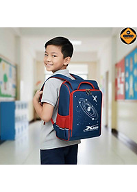 Balo Học Sinh Chống Gù Lưng Cao Cấp Cho Bé Tiểu Học, Xbags Universe XB3102, Nhiều Ngăn Tiện Dụng, Chống Thấm Nước, Màu Đỏ Cá Tính!