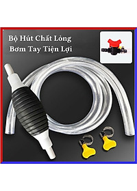 Ống hút chất lỏng đa năng, ống hút xăng dầu bóp tay, dụng cụ chiết rượu tiện lợi, vòi hút thay nước bể cá lực mạnh