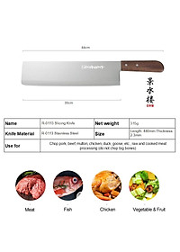 Dao thái cao cấp Keisuirou 300mm bản dài chuyên chặt/ thái sắc bén - Hàng nội điạ Nhật Bản