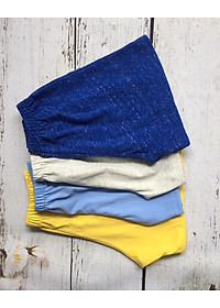 Combo 4 quần bé trai từ 3-30kg - Cotton thiên nhiên. Giao màu ngẫu nhiên