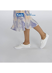Giày Keds Nữ- Champion Core Leather White - KD045750