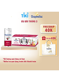 Bia Hoegaarden Rosee Hộp 8 Lon (330ml/Lon) – Tặng 1 Ly Thủy Tinh Hoegaarden