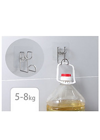 Combo 2 móc dính tường treo chậu nhà tắm, móc inox treo đồ gia đình tiện tiện ích 