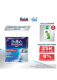 Muối Rửa Chén Bát Finish Salt – Bịch 1KG