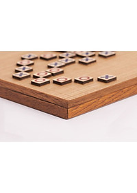 Bộ Cờ Caro Gỗ Vuông - Quân Cờ Nam Châm Cao Cấp The Craft House