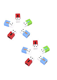 Combo 10 Gôm Thiên Long Điểm 10 TP-E022 (Giao ngẫu nhiên)