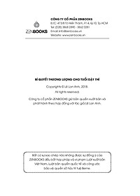 Sách Bí Quyết Thương Lượng Tuổi Dậy Thì