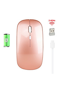 Chuột Không Dây Sạc Điện HXSJ M80 - Hàng chính hãng