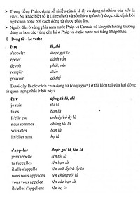 Ngữ Pháp Cấu Trúc Câu Tiếng Pháp Trình Độ Sơ Cấp - HA