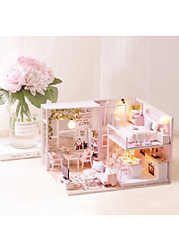 Mô hình nhà DIY Doll House Cuộc Sống Yên Bình Tranquil Life Kèm Mica Chống bụi