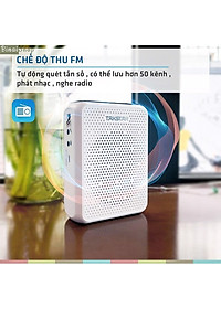 Takstar E300W- Tặng túi rút đựng máy trợ giảng - Máy Trợ Giảng Không Dây UHF, Kết Nối Bluetooth, Công Suất 10W Cho Giáo Viên, Bán Hàng- Hàng chính hãng