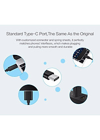 Dây cáp sạc Type-C dài 50cm hiệu CHOETECH AC001 hỗ trợ sạc nhanh cho điện thoại / Macbook (sạc nhanh 3A / QC 3.0 , truyền tải dữ liệu cao, vật liệu cao cấp) - Hàng chính hãng