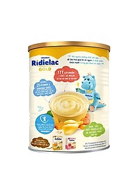 BỘ 2 LON BỘT ĂN DẶM RIDIELAC GOLD GÀ RAU CỦ - 350G
