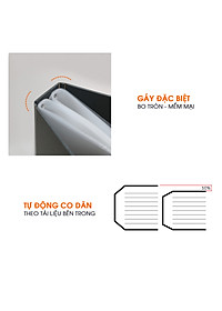 Bìa Lá A4 Switch OFF AO+, Túi Dày 0.06 mm (20 Lá/ 40 Lá)