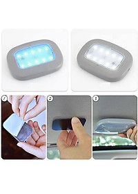 Đèn Led Dán Trần Xe Hơi Chạm Tắt Mở Thông Minh - Hàng Nhập Khẩu