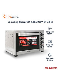 Lò Nướng Sharp EO-A384RCSV-ST (38L) - Hàng Chính Hãng