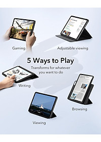 Bao Da dành cho iPad Pro 11 inch / iPad Pro 13 inch 2024 ESR Rebound Hybrid Case 360 - Hàng Chính Hãng