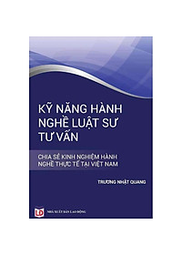 Sách Kỹ năng hành nghệ luật sư tư vấn