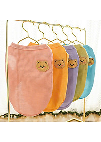 ÁO THUN BA LỖ THÔNG HƠI CHO THÚ CƯNG CHÓ MÈO