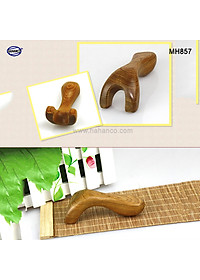 COMBO bộ 9 Dụng Cụ day ấn Huyệt Mát xa toàn thân kiểu Thái (MH849) bằng gỗ Bách Xanh - Chăm sóc sức khỏe gia đình
