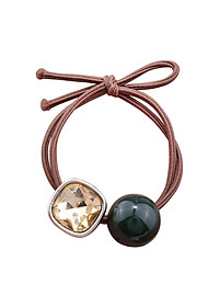 Dây buộc tóc nữ macaron [Set 4 dây] NASI dễ thương phong cách hàn quốc thun cột tóc nữ co giãn tốt phụ kiện tóc