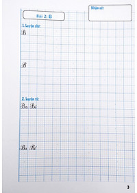 Luyện Viết Chữ Đẹp Lớp 3 - Tập 1