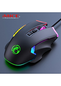 Chuột Led RGB gaming T70 7200dpi công thái học chống mỏi cổ tay Cho máy tính laptop hàng nhập khẩu