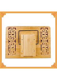 Kệ đọc kinh sách, giá đỡ sách bằng gỗ tre