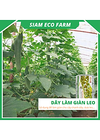Dây làm giàn leo 3mm Siam Ecofam - chuyên làm giàn chanh leo, giàn bầu bí siêu bền