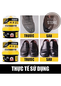 Xi Đánh Bóng Giày Da Làm Bóng Nhanh Đồ Da, Xi Kem Dưỡng Da Có Đầu Mút Hỗ Trợ - HÀNG CHÍNH HÃNG MINIIN