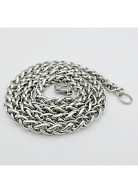Bộ Dây Chuyền Nam Nữ inox kiểu Xích Lặc, Phong cách Châu Mỹ, Kèm hộp đựng lót nỉ.