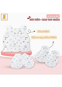 Set bao tay chân và nón in nhiều hình - BBC26