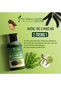 Dầu Gội, Xả Thảo Dược Mỹ Nhiên 400ml/300ml Dưỡng Tóc Tinh Chất Bồ Kết Hương Thảo - Làm Sạch Da Đầu, Nuôi Dưỡng Tóc Mềm Mượt, Giúp Tóc Khỏe Tự Nhiên
